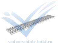 Решетка оцинкованная ячеистая Sir 100 В125 L=500мм