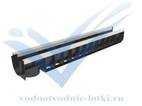 Лоток водоотводный Standart Plus ЛВ-10.14,5.13,5 - пластиковый (усиленный)