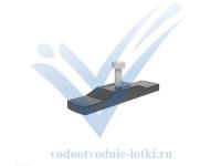Крепеж для лотка водоотводного пластикового DN100