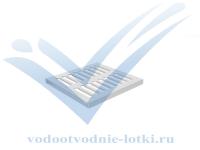 Решетка водоприемная Point РВ-28,5.28,5 - штампованная стальная оцинкованная, кл. А15
