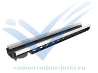 Лоток водоотводный Standart Plus ЛВ-10.14,5.08 - пластиковый (усиленный)