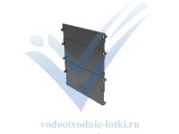 Торцевая заглушка для лотка водоотводного Standart DN150 - пластиковая