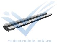 Лоток водоотводный Standart Plus ЛВ-10.14,5.06 - пластиковый (усиленный)