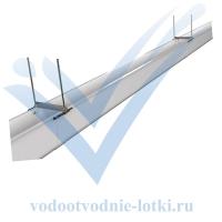 Подвесной композитный водоотводный лоток короткий ЛАД.0494.40.00