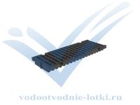 Решетка водоприемная Pro РВ -15.18,8.50 - щелевая пластиковая, кл. С250