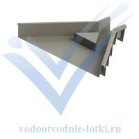 Раструб быстротока нижний с рассекателем