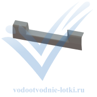 Накладка на лоток быстротока композитный приемный симметричный