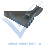 Лоток откосный ЛО-2500.605.2130-СП-СЛ