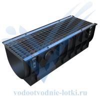 Лоток PolyMax ЛВ-50.60.56-ПП пластиковый с решеткой ячеистой оцинкованной