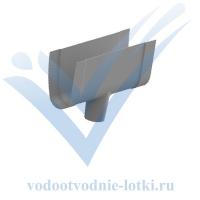 Заглушка лотка подвесного ЗЛП-410.405.950-СП-СТ-У-В28 стеклопластиковая стандартная универсальная с выпуском DN280